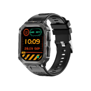 Hezire H Watch Commando Smartwatch Black