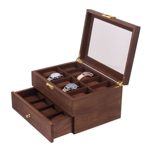 Walnut 20 Slot Watch box